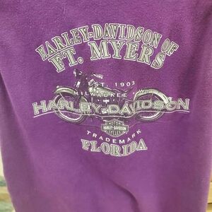 Harley-Davidson Purple Tank Top